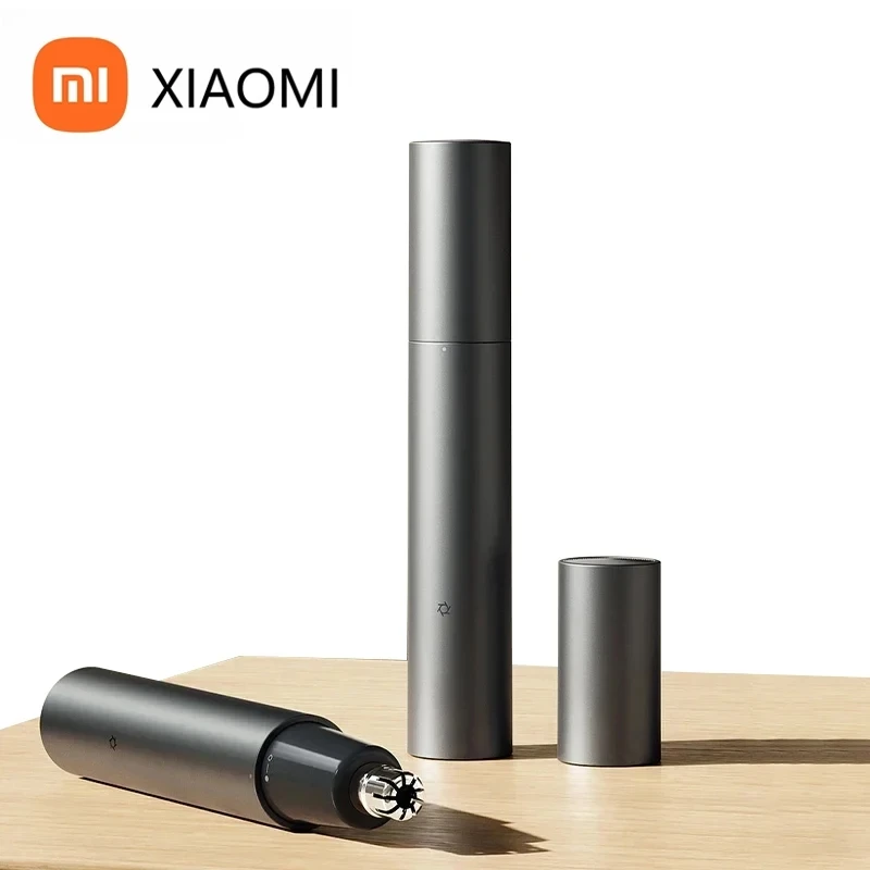 Новинка 2024 электрический триммер XIAOMI Mijia для волос в носу портативный ушах бровей