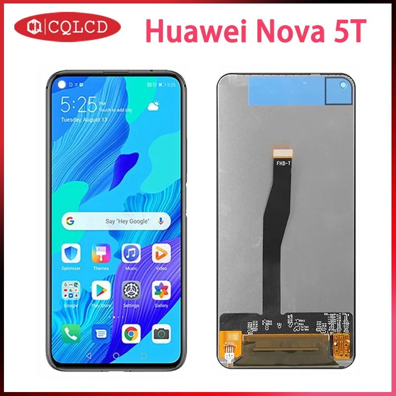 

6.26'' For Huawei Nova 5T LCD Display Touch Screen Digitizer Replacement YAL-L21 L61A L61D L71A LCD