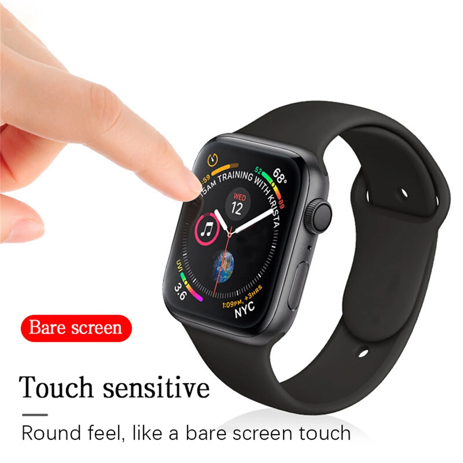 

1/3/10 шт. мягкая пленка невидимая пленка Защита экрана для IWatch серии 7 часов 45 мм высококачественные спортивные защитные аксессуары