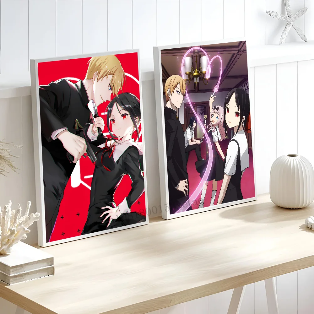 Плакат Аниме K-Kaguya-sama Love Is War бумажный плакат с принтом для дома гостиной спальни