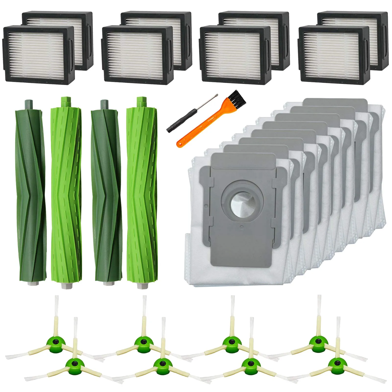 

Replacement Parts for IRobot Roomba I7 I7+ I3 I3+ I4 I4+ I6 I6+ I8 I8+ J7 J7+/Plus E5 E6 E7 Vacuum Cleaner