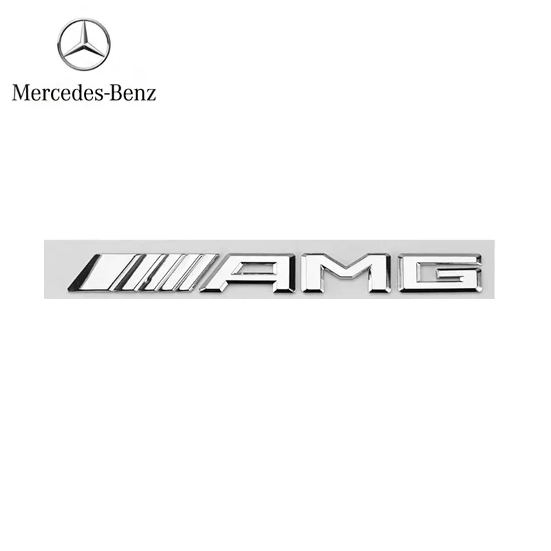 

3D ABS автомобильный задний багажник, наклейка с буквами, наклейка для Mercedes Benz AMG A B C E G CLA C63 C63S E53 GT SLK W176 W205 W177 C260L