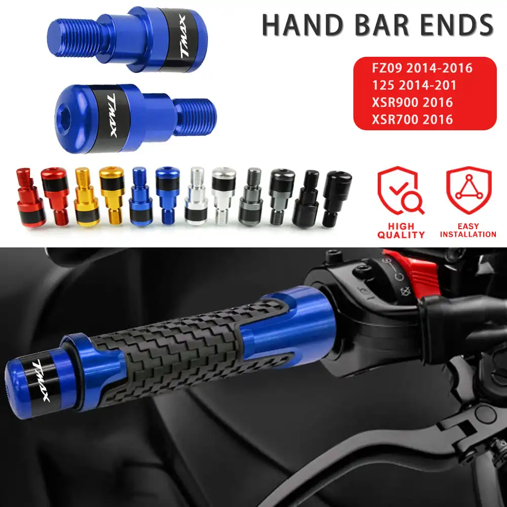 

For Yamaha TMAX530 T MAX TMAX 560 530 500 SX DX 2016 2017 2018 2019 2020 Motor Scooters Handlebar Grip Ends Weights Bar End Plug