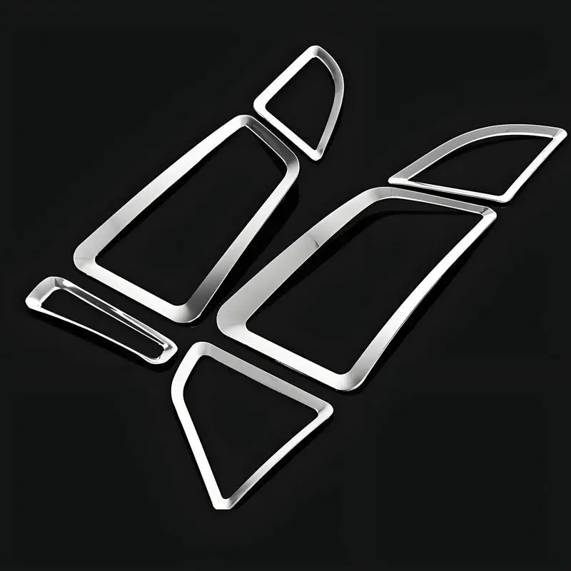 6 шт./комплект автомобильные кондиционеры из нержавеющей стали для Ford Focus 3 4 MK3 MK4