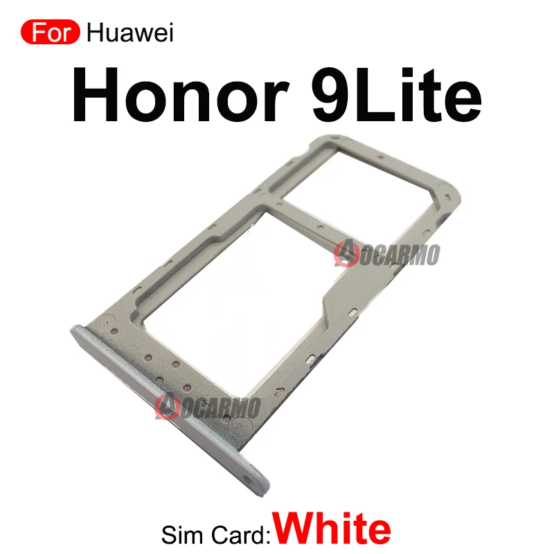 Фото 1 шт. светло-синий серый белый золотой серебряный для huawei Honor 9 Lite 9 Lite лоток для SIM-карты слот держатель запасные части №5