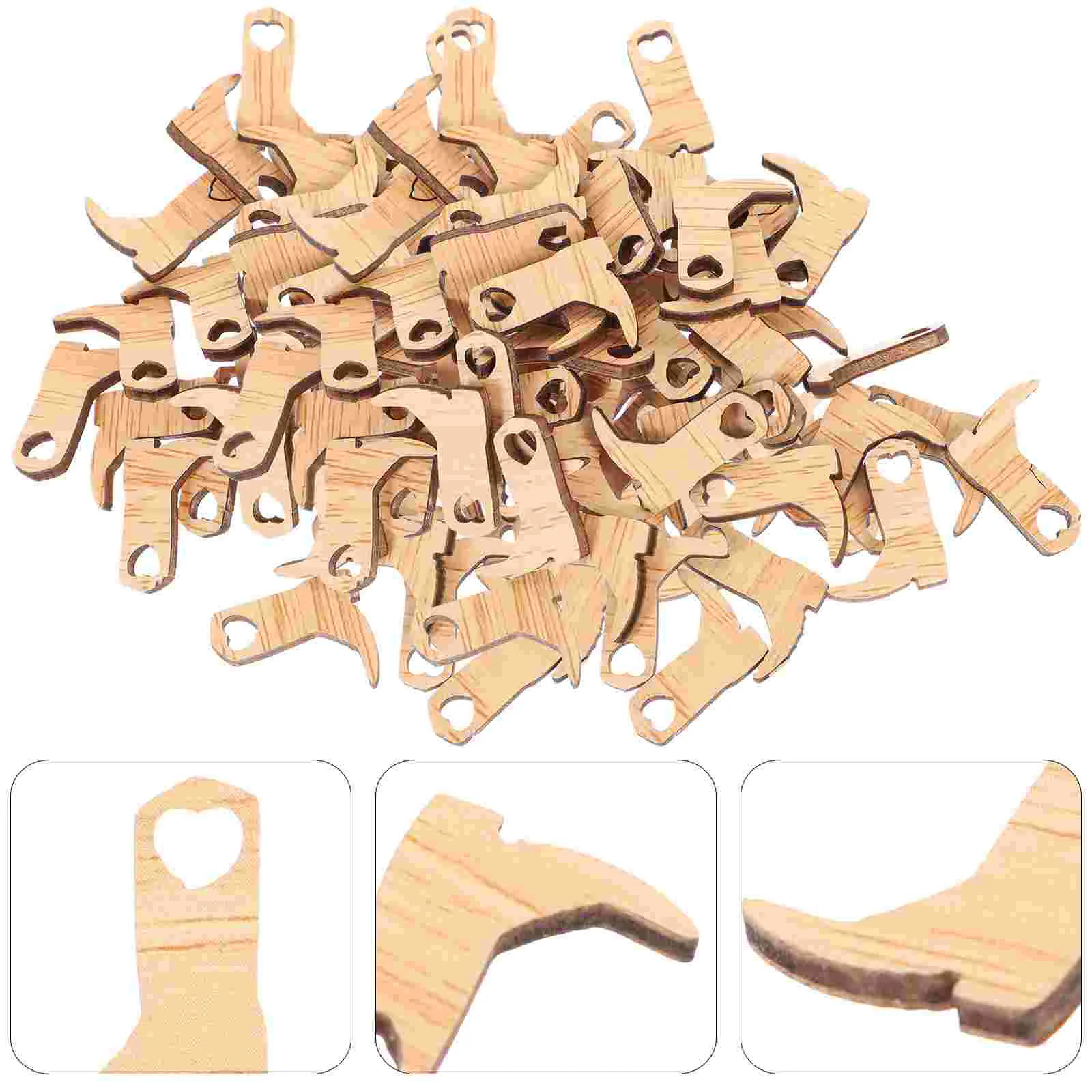 

Cowboy Boot Wooden Boots Wood Crafts Western Table Decor Wedding Ornament Craft Gift Cutouts Cutout Tag Pieces Hats Tiny Scatter