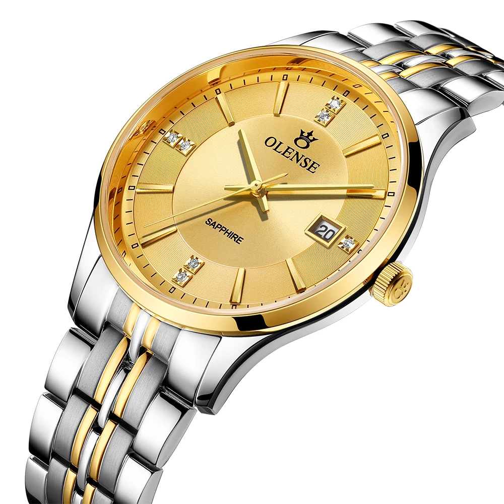 Часы наручные GQ8026 Мужские механические, водонепроницаемые спортивные деловые роскошные, из сплава