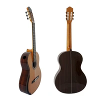 china aiersi high grade best selling musical instrument solid classic lattice bracing guitar