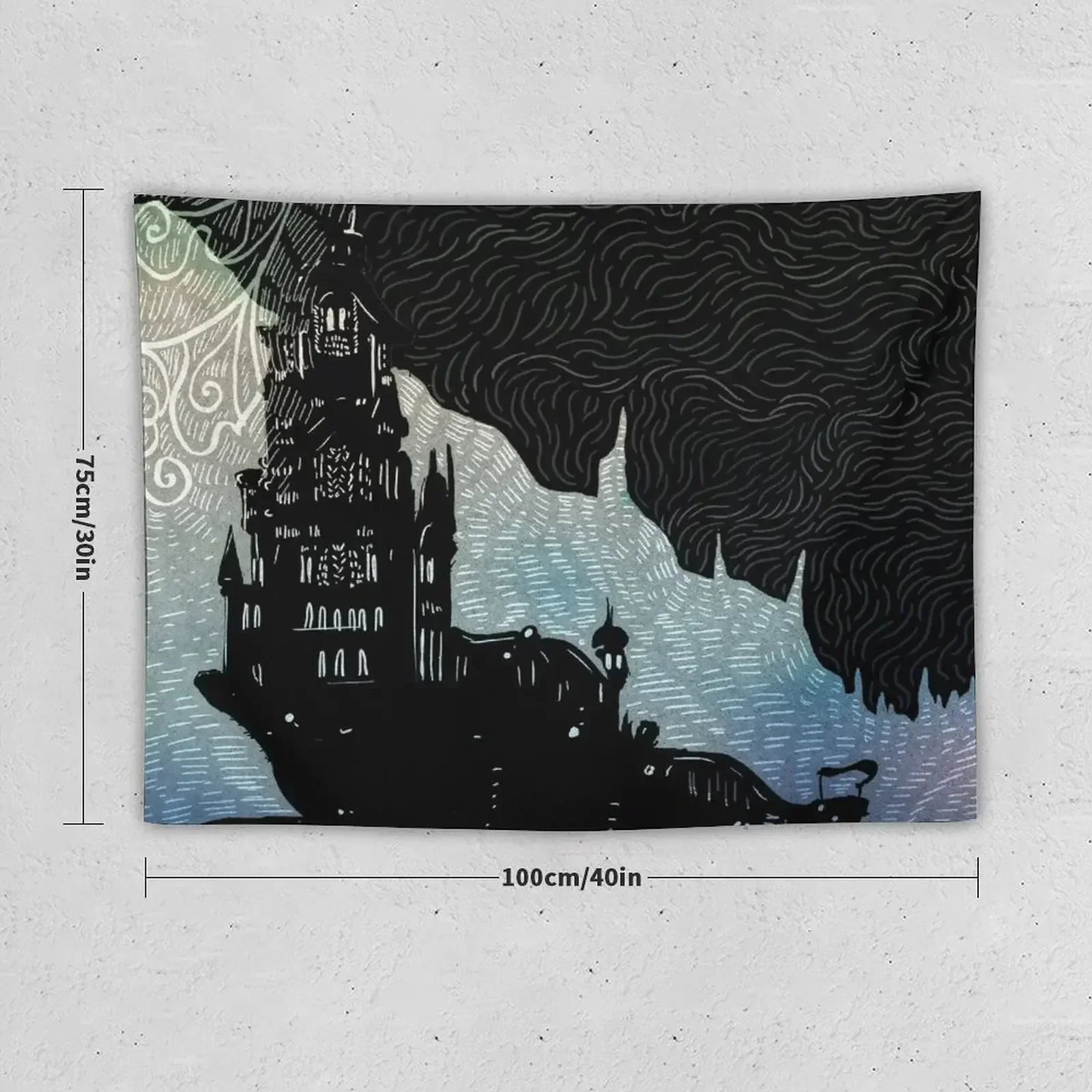 Il Mheg Inktober гобелен 100% полиэстер