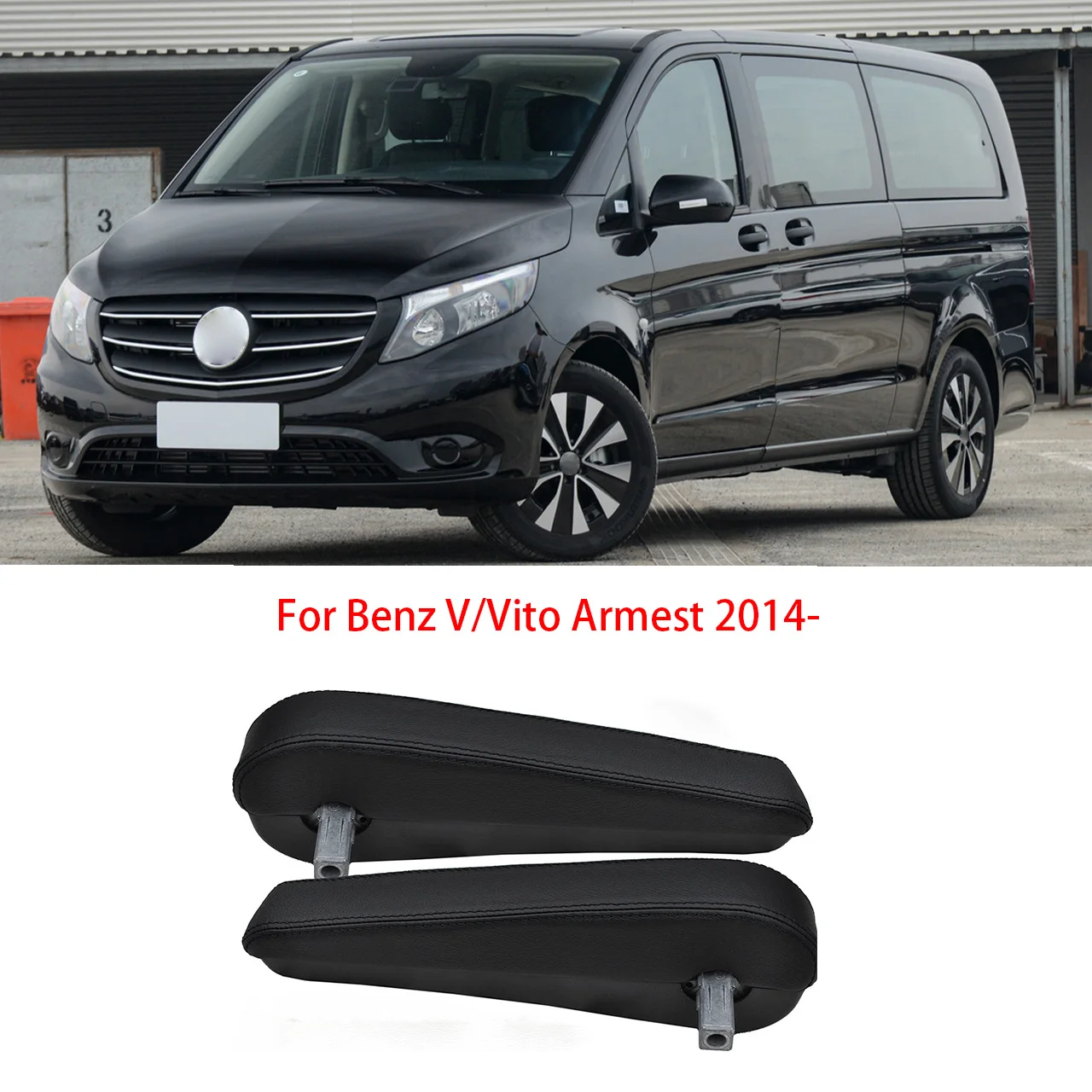 

Front&Middle Leather Armsets For Mercedes Benz Vito V Class 2014-