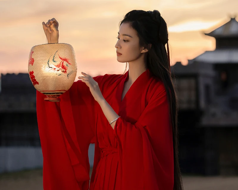 Женское стандартное танцевальное платье Hanfu Женский костюм для косплея летнее