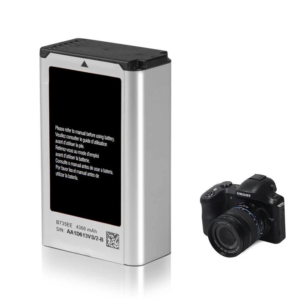 Replacement Battery B735EE For Samsung Galaxy NX GN100 EK-GN100 GN120 Smart Camera 4360mAh | Mobile Phone Batteries