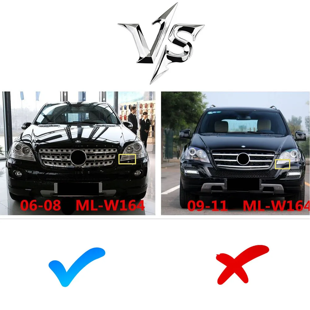 Передняя гоночная заготовка решетка бампера верхняя крышка для Mercedes-Benz W164 ML Class