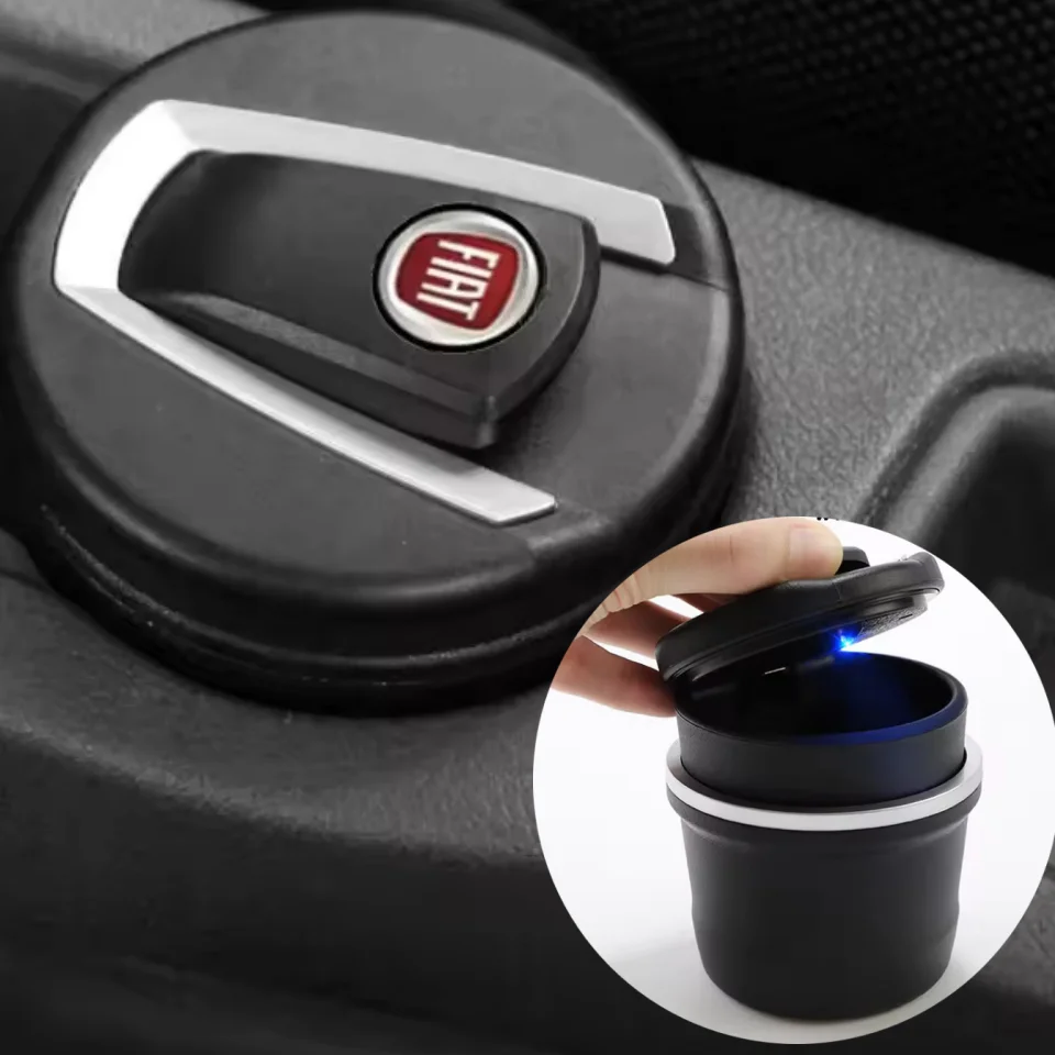 1 шт. портативная светодиодная автомобильная пепельница для дыма аксессуары