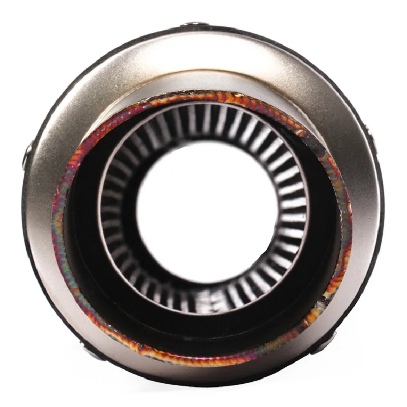 Длинный 51 60 мм Универсальный выхлопной глушитель из углеродного волокна sc для