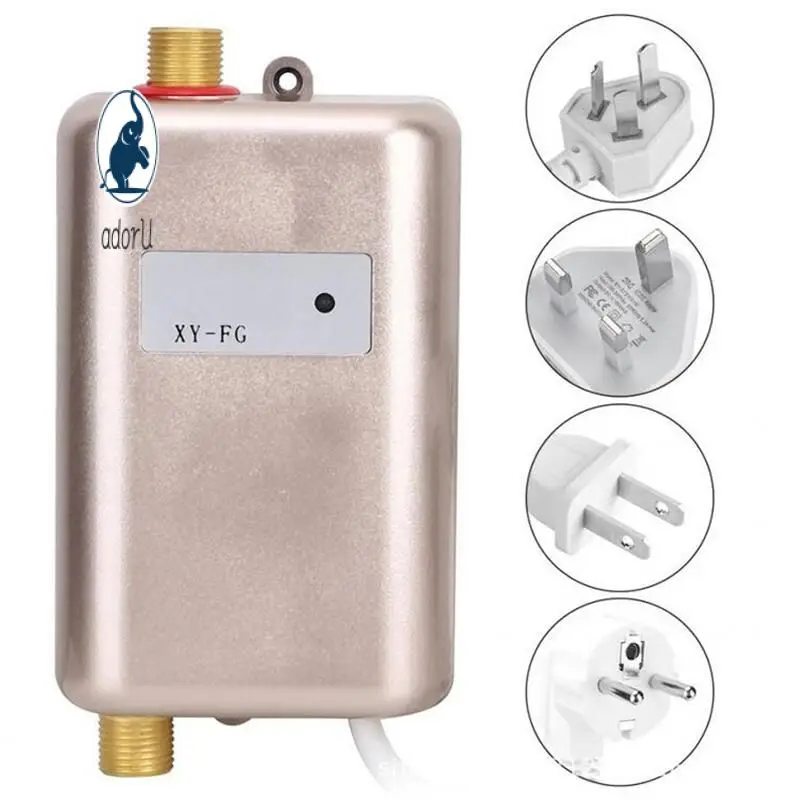 

Heating Instant Water Faucet High Efficient Instantaneous Hot Water Faucet Quick Hot Us/uk/eu/au Standard Water Heater 110/220v