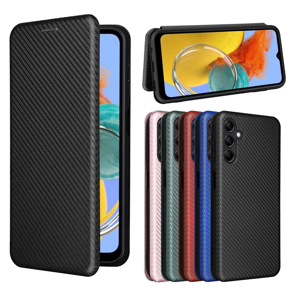 

for Samsung Galaxy M14 5G Case Cover coque Flip Wallet Mobile Phone Cases Covers Bags Sunjolly for Samsung Galaxy M14 5G Cases