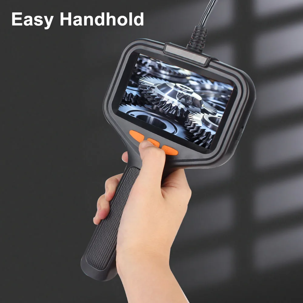 2 м/5 м автомобильный эндоскоп с кабелем 4 3 дюйма IPS экран 8 мм камера Автомобильные