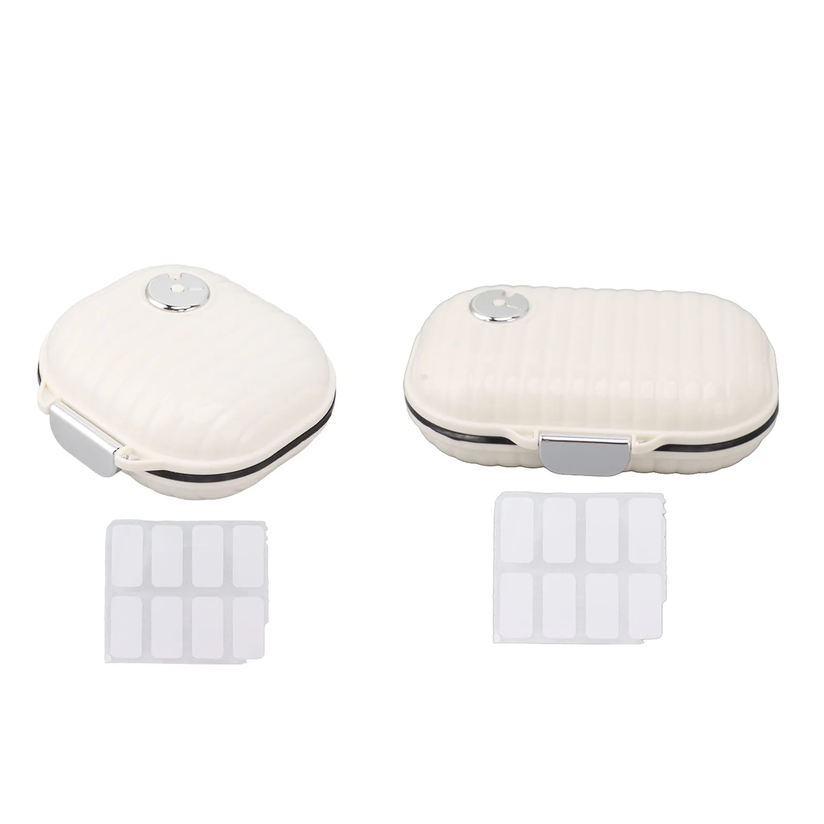 

Weekly Medicine Organizer 7 Compartments Waterproof Portable Daily Medicine Box for Fish Oils Supplement