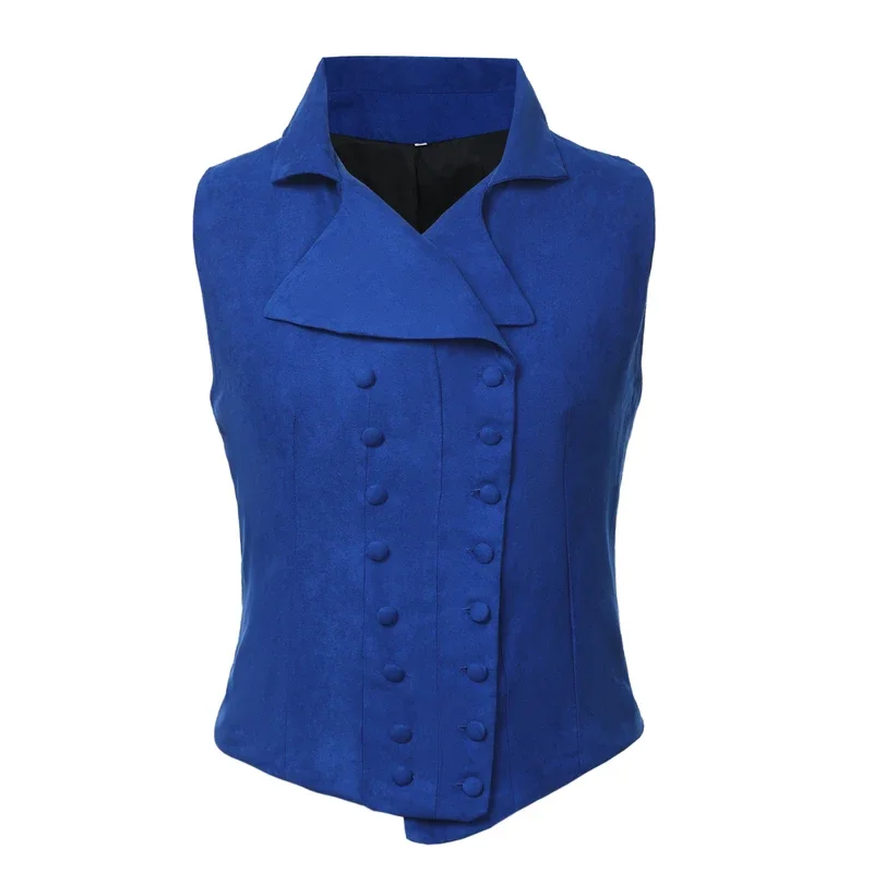 Женский жилет викторианской эпохи средневековый двубортный корсет с V-образным