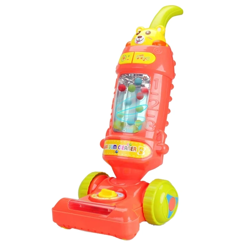 

Pretend Play Cleaning Kids Toy With Light & Sound Effects For Toddlers