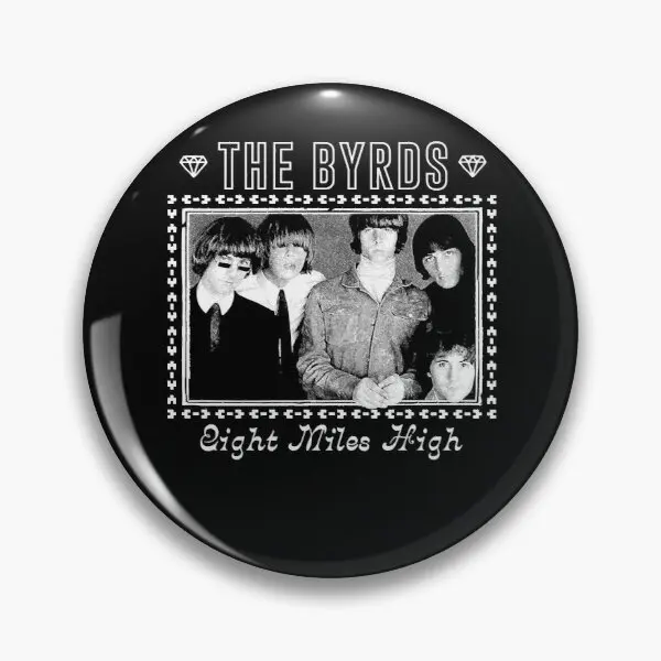 

The Byrds Soft Button Pin Jewelry Lover Cartoon Cute Gift Brooch Badge Clothes Women Metal Collar Funny Decor Lapel Pin Hat
