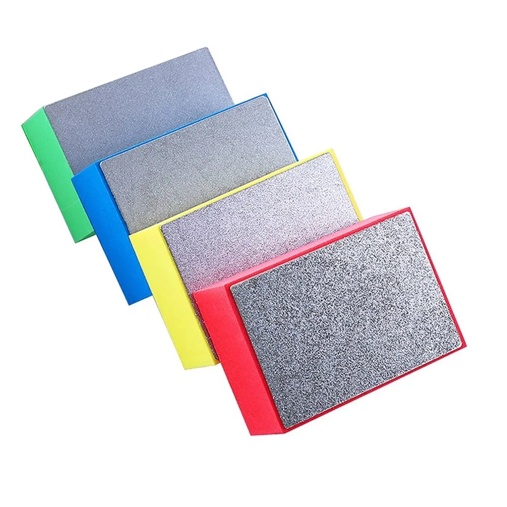

1PC Diamond Hand Polishing Pads 90x55mm Tile Glass Abrasive Grinding Block Pad Stone Marble Ceramic Abrasive Sanding Disc