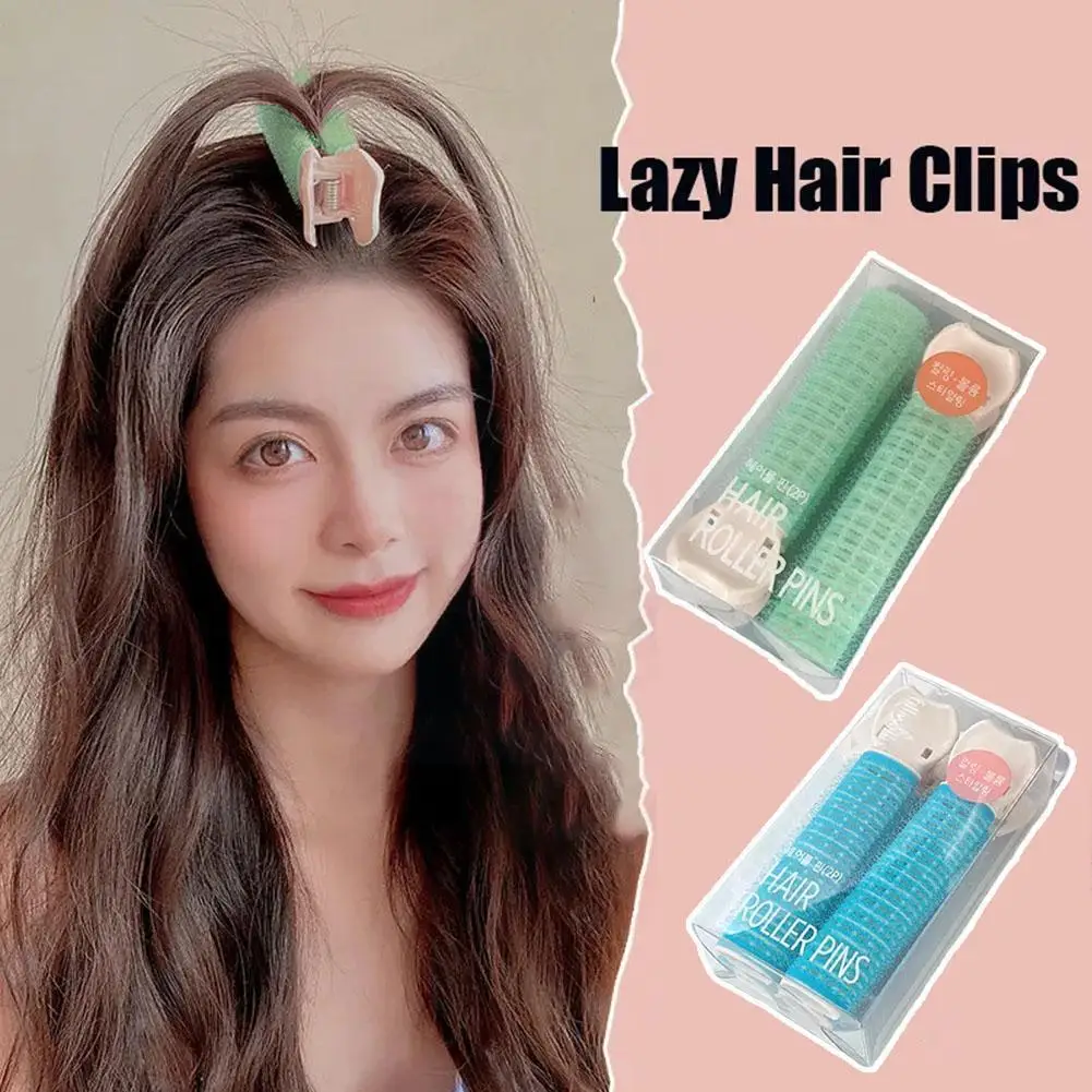 

Natural Hair Root Fluffy Clips Curly Hair Roller And Bangs Korean Pins Accessories Hair Lazy Hair Hair Culers Styling Clip S3I3