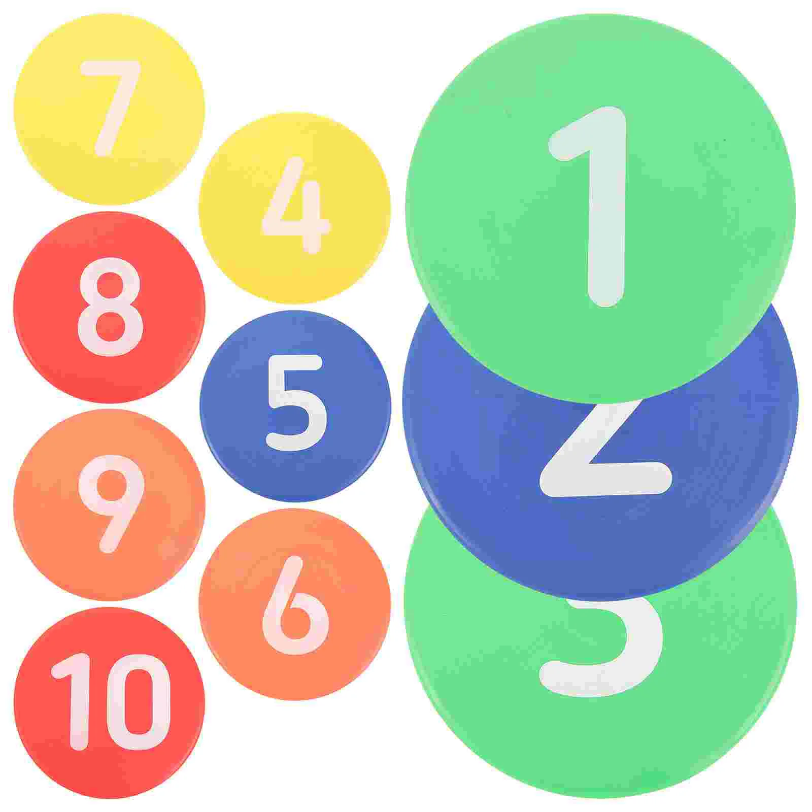 

Marking Plate Football Accessories Soccer Markers Exercising Equipment for Training Supplies Sign Carpet Tools