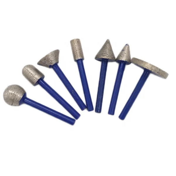 

Diamond Carving and Sculpture Tools of Shank Sculpture Cutters