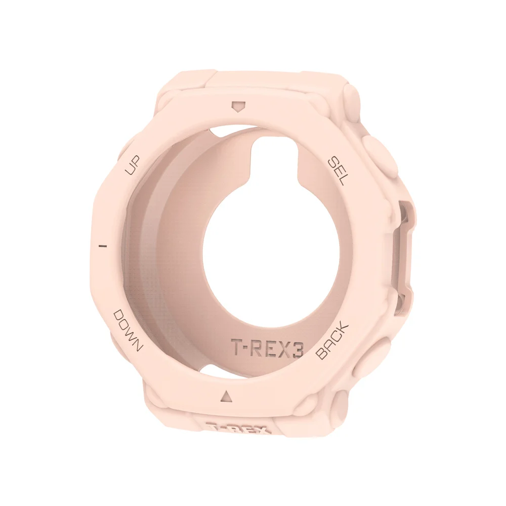 Фото Мягкий силиконовый чехол для Huami Amazfit T-Rex 3, защитный чехол, браслет, супер легкий украшение для часов, корпус для часов №5