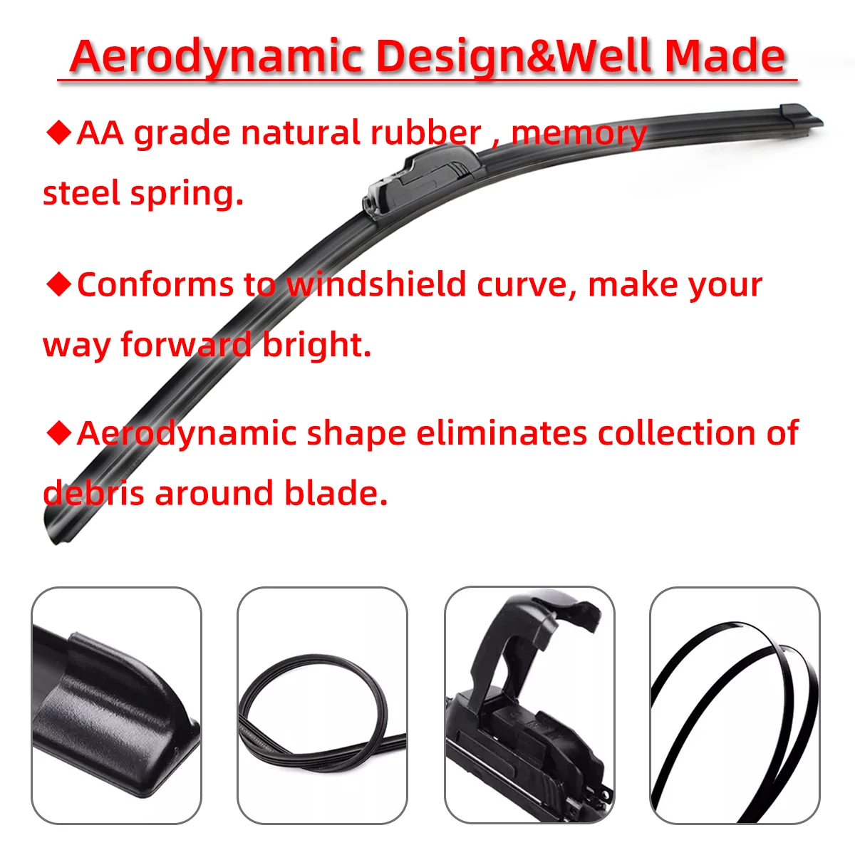 Щетки стеклоочистителя передние для Mitsubishi Lancer 2003-2017