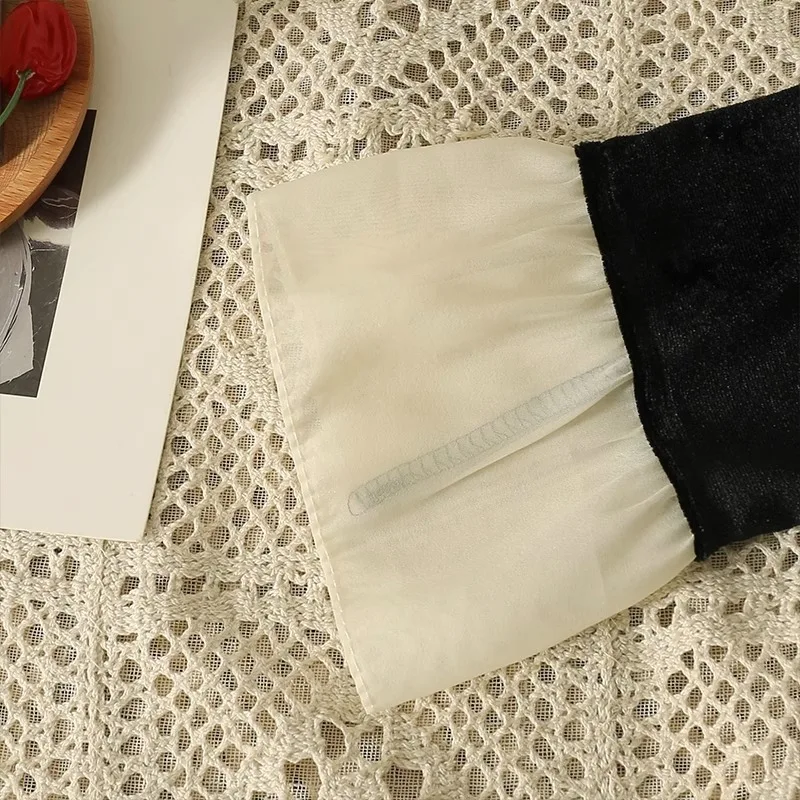 Женский винтажный кардиган с круглым вырезом длинным рукавом