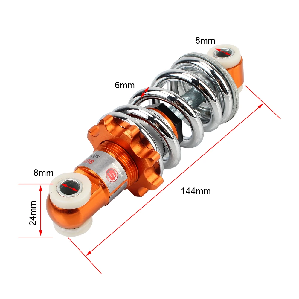 Амортизатор 125 Мм Для 49cc Mini Trot Демпфирующий Шаговый Двигатель Сменный