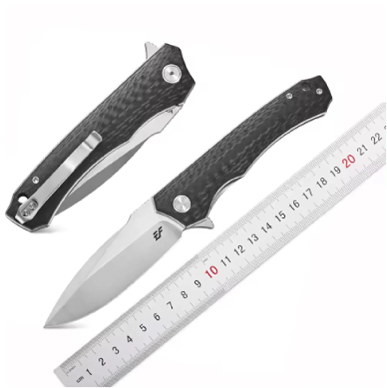 Фото Складной нож Eafengrow EF976 с лезвием из стали VG-10 и рукоятью из микарты, EDC-инструмент, карманный нож для работы на открытом воздухе и кемпинга №2