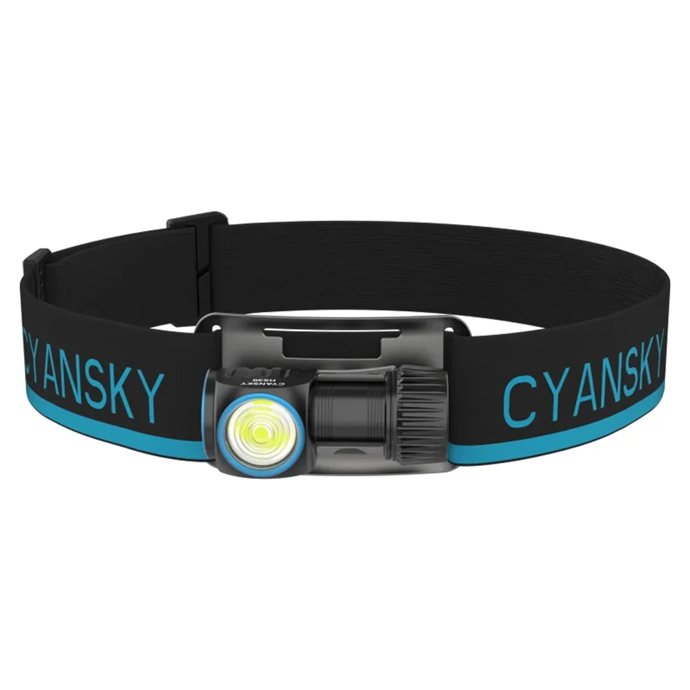 Cyansky HS3R 1100 Lumens Rechargeable Headlamp Waterproof Flashlight With White And Red Light For Night Camping Hiking Hunting