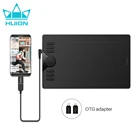 Графический планшет Huion HS610 для рисования, 10x6,25 дюймов, 28 Экспресс-клавиш, 8192 стилус без батареи, планшет для Android, телефона, MacBook