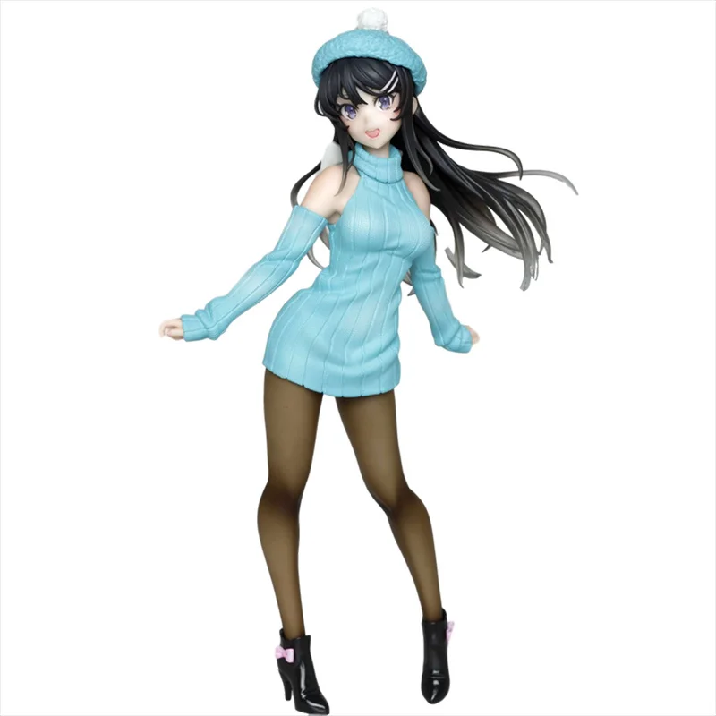 

Оригинальный пейзаж, фигурка Rascal не мечтает кролика, девочки Senpai Sakurajima Mai, модель зимней одежды, игрушка