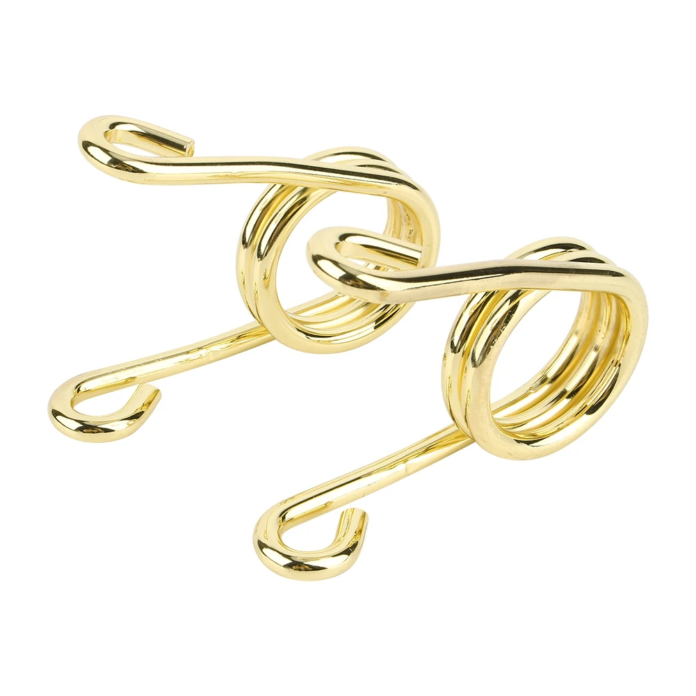 

Gold/Silver 3.5" Chrome Custom Torsion Solo Seat Springs For Chopper Bobber Motorcycle