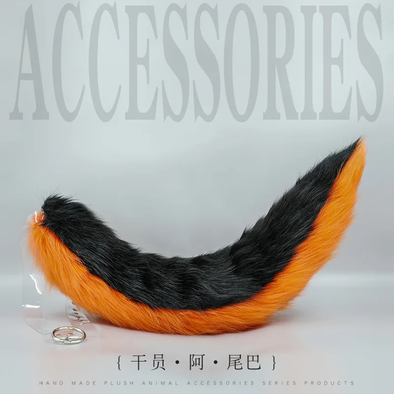 

Gothic Plush Cat Ears Realistic Lolita Headband Cat Tail Cosplay Accessories Hand-made Simulation Animal Ears Halloween Headwear