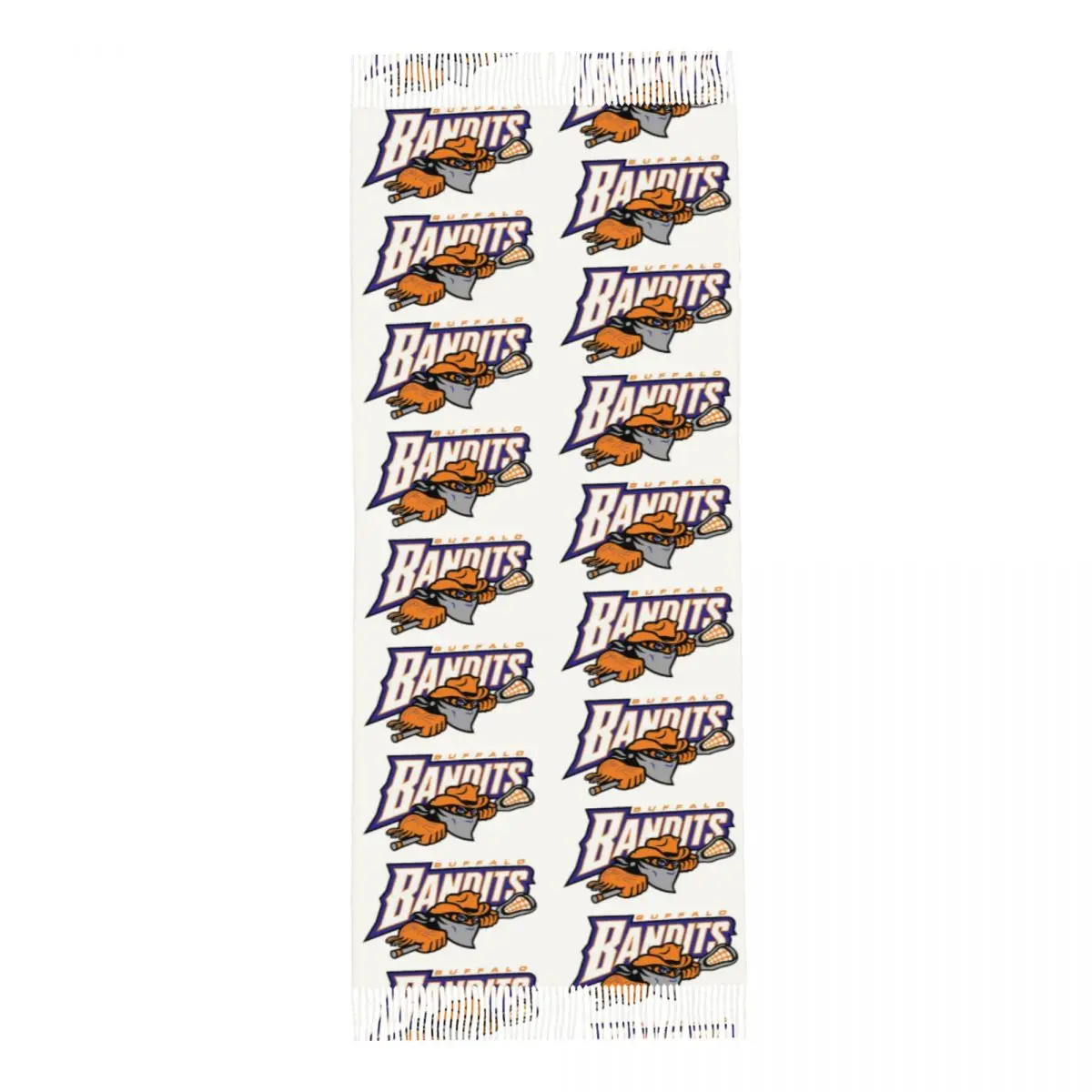 Шарф Buffalo Bandits шарфы с кисточками для женщин мягкие теплые шали и накидки длинная