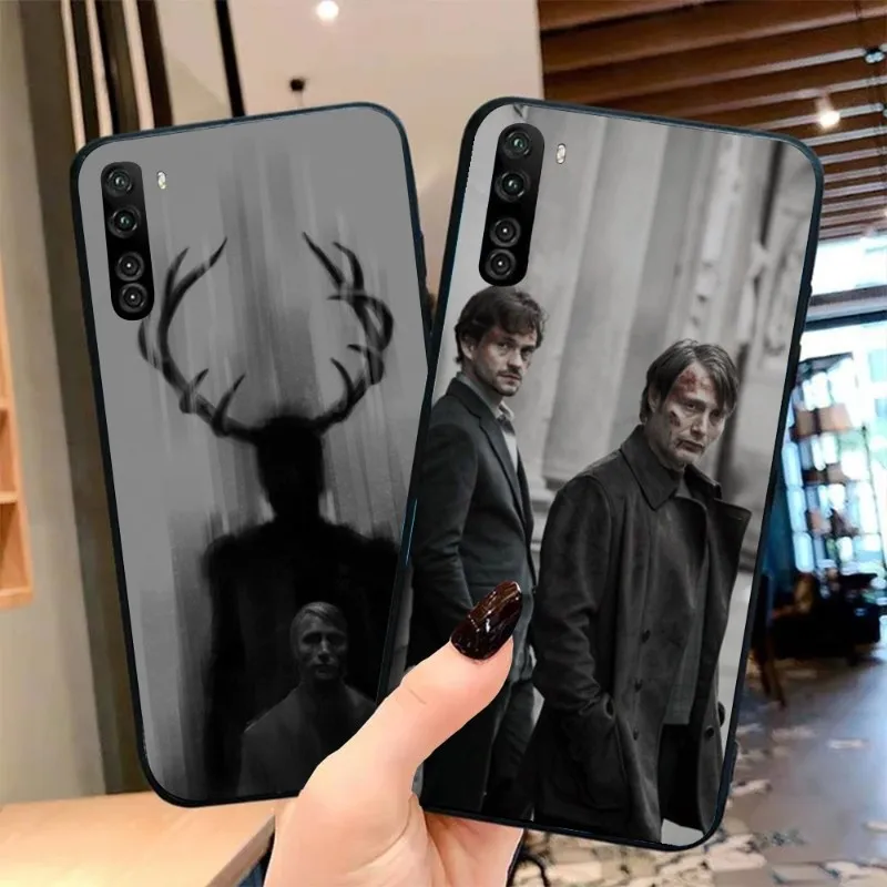 Cool Graham Hannibal Mads Mikkelsen Phone Case For OPPO Find X5 X3 X2 A93 Reno 8 7 Pro A74 A72 A53 Soft Black Phone Cover