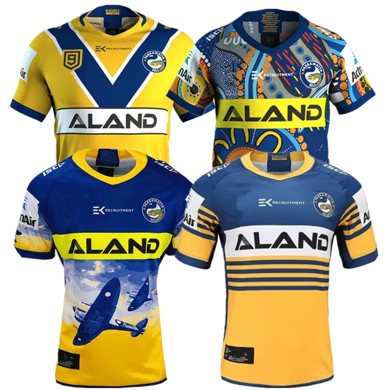 

Parramatta Eels 2019-2020 Rugby Jersey Size S-3XL-5XL