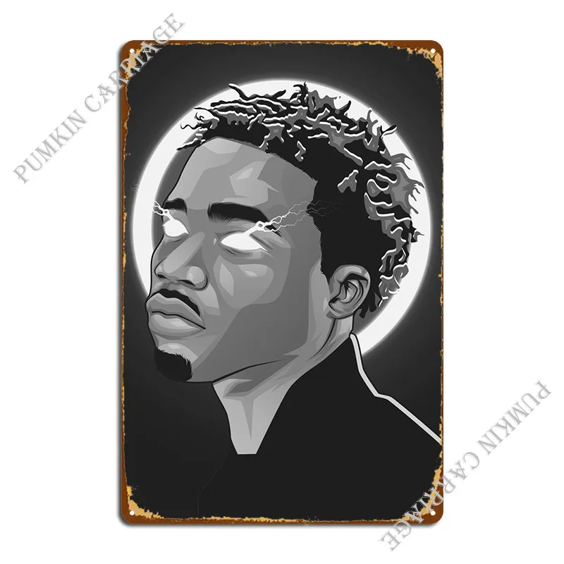 

Металлические знаки Roddy Ricch Bnw, винтажный оловянный постер для паба, гаража