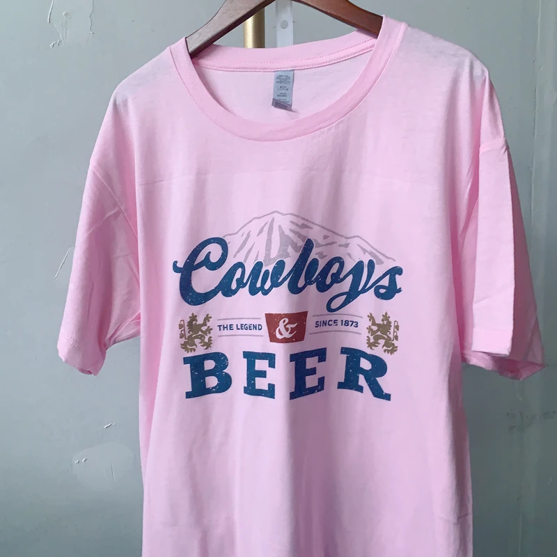

Cowboys пиво женщины питьевой смешной футболки Cowgirl Милая кантри музыка футболка свободные западные винтажные Rodeo футболки хиппи бохо Топ