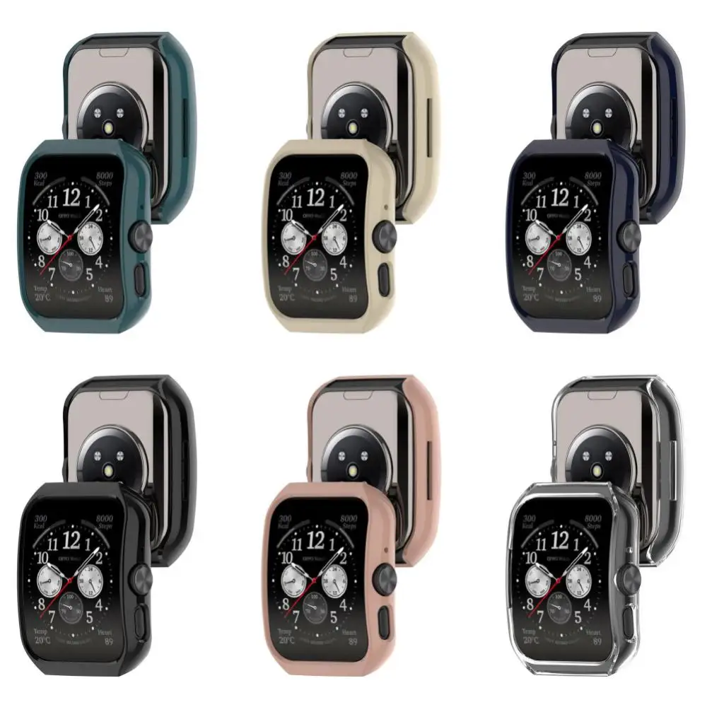 

Dustproof Fall Proof Protective Case Smart Accessories Hollow Complete protective Cover Pc Watch Case For Oppo Watch 3 Pro