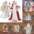 Лидер продаж, вращающаяся скульптура, рождественские украшения для рождественской елки, наклейки на окна, рождественские украшения