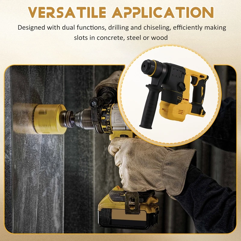 Бесщеточная электрическая ударная дрель многофункциональный роторный
