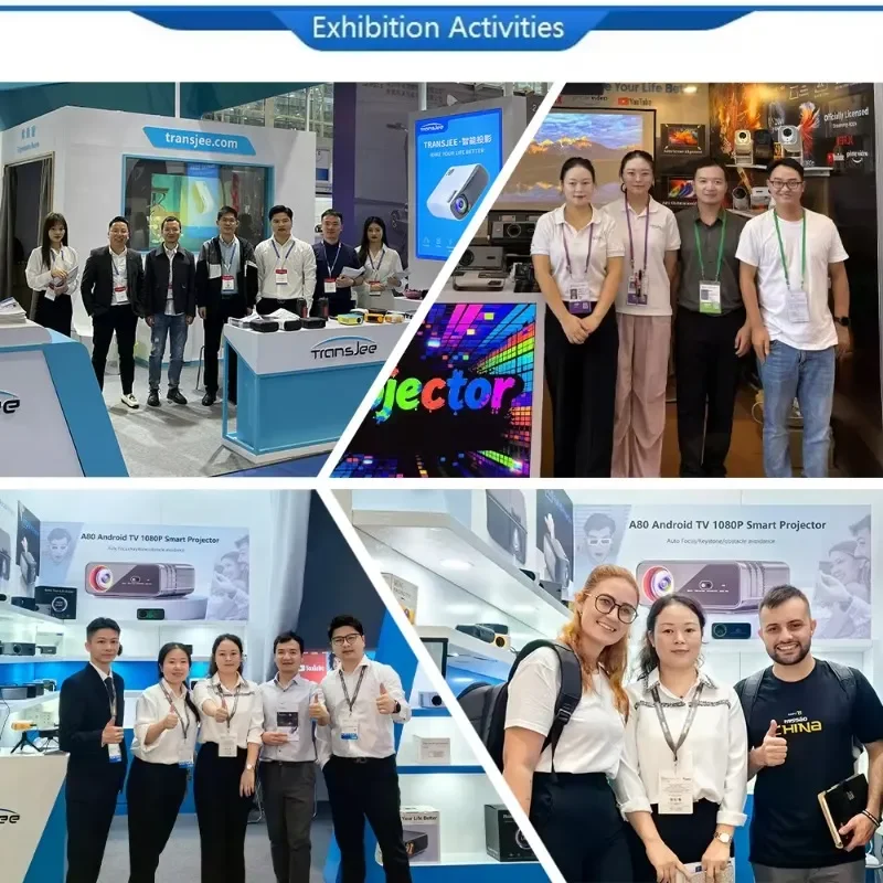 Фото Проектор Transjee Manufacturer 2026 A50 Ultra-HD Smart Android WiFi PTZ для домашнего кинотеатра с функцией Wall Cast, новинка для трансграничной торговли №5