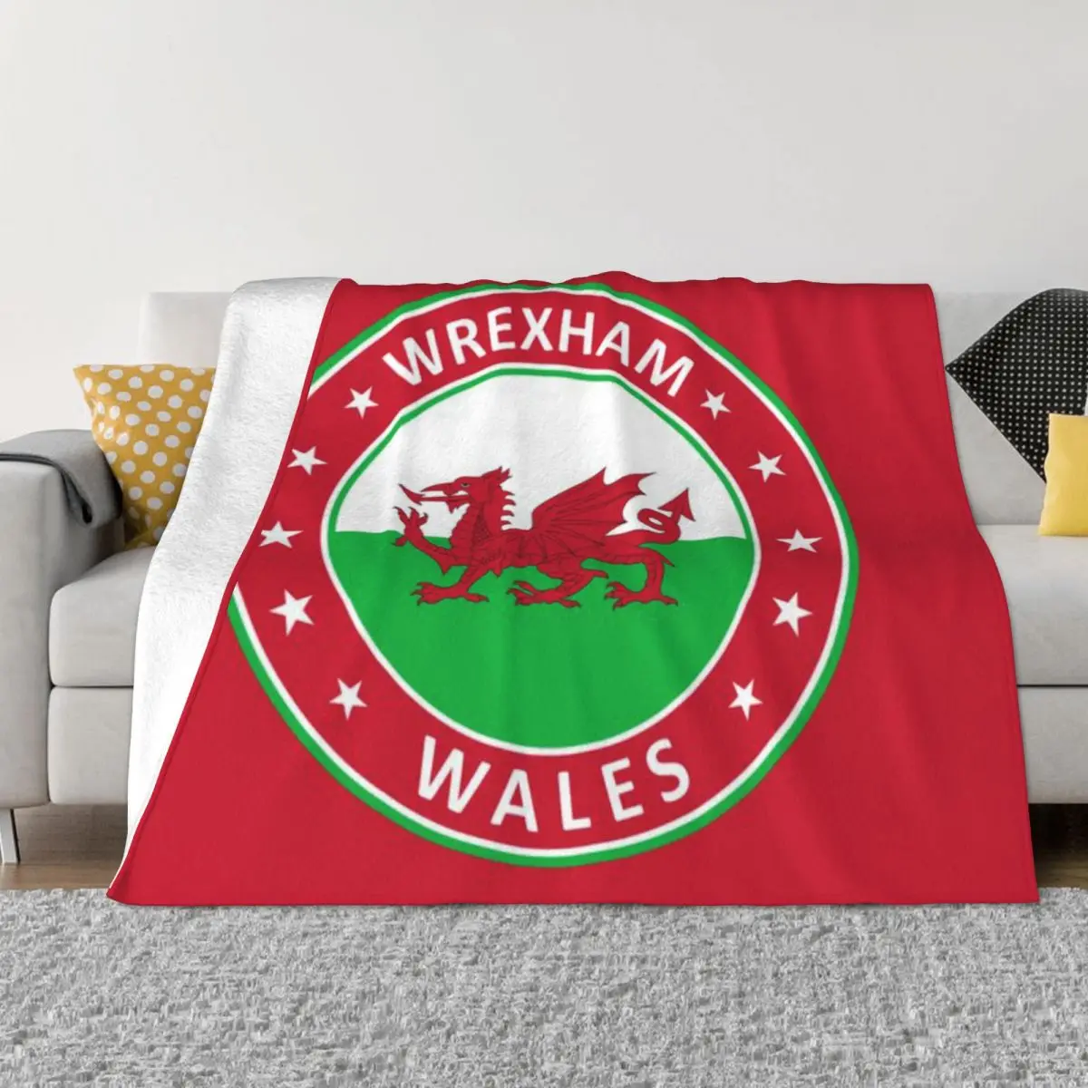Ультрамягкое одеяло из микрофлиса Wrexham Wales